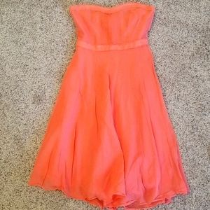 J Crew strapless spring/summer dress